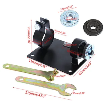

Electric Drill Cutting Seat Stand Table Angle Grinder Bracket Wrench Set G