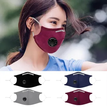 

4pcs Reusable Mask, Mask Windproof Foggy Haze Pollution Respirator Mouth Cover Mouth Washable Reuseable mondmaskers masques