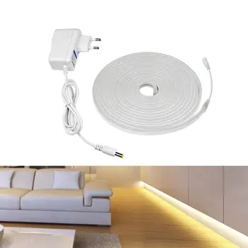 

Home Decor Neon Light Sign LED Strip 12V Flexible Waterproof Neon LED Light Diode Tape Ribbon Bedroom Kitchen Lighting Lamp