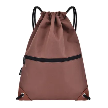 

Aelicy 2019 Fashion Backpack Fashionable Unisex Waterproof Solid ColorsBundle Rope Sport Backpack School Bags Drawstring Bag