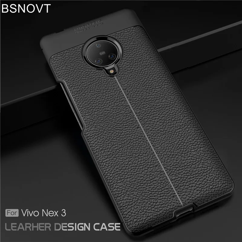 For ViVo NEX 3 5G Case Nex Bumper Soft Silicone TPU Shockproof Back Cover Phone Cases Funda Coque 6.89&quot | Мобильные телефоны и