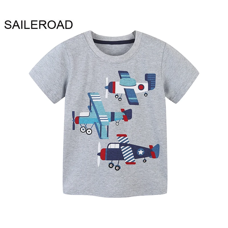 NUWFOR Toddler Kids Baby Boys Girls Clothes Short Sleeve Cartoon Tops T-Shirt Blous Short Sleeve Tee 