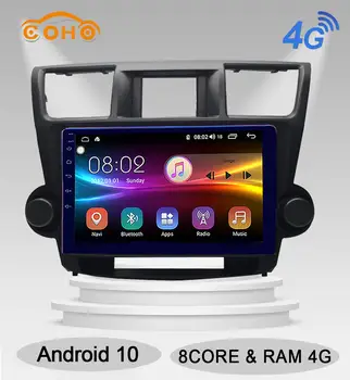 

Land Cruiser Android 10.0 Octa Core 4+64G Gps Navigation Android Car Radio For Toyota Land Cruiser