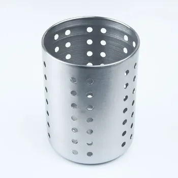 

1* Stainless Steel Home Storage Utensil Holder Spoon Cutlery Organizer Rack Top