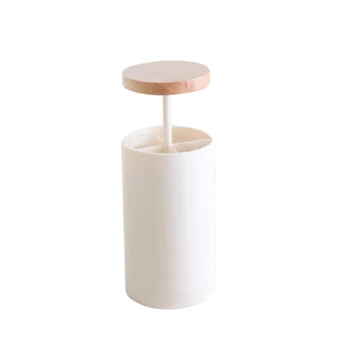

Fashion Home Hand-Pressure Cotton Swab Tube Creative Home Toothpick Tube Cotton Swab Storage Storage Box