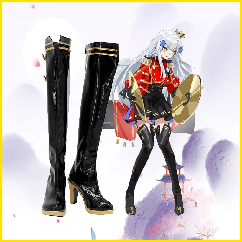 

New Unisex Anime Cos Girls Frontline HK416 Cosplay Costumes Boots Shoes Halloween Christmas Party Custom Size