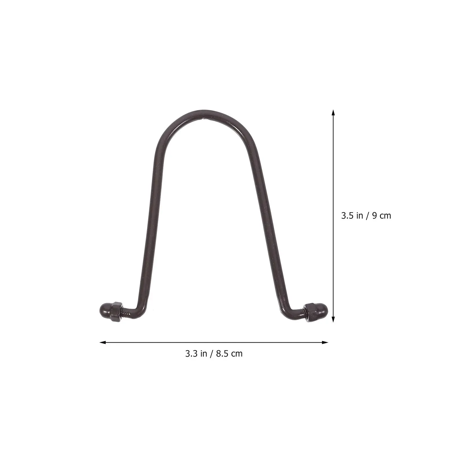 5pcs Rain Gutter Chain Hooks Aluminum Alloy Hooks for Gutter Water Down Rain Chain Garden rain lotus hook tools