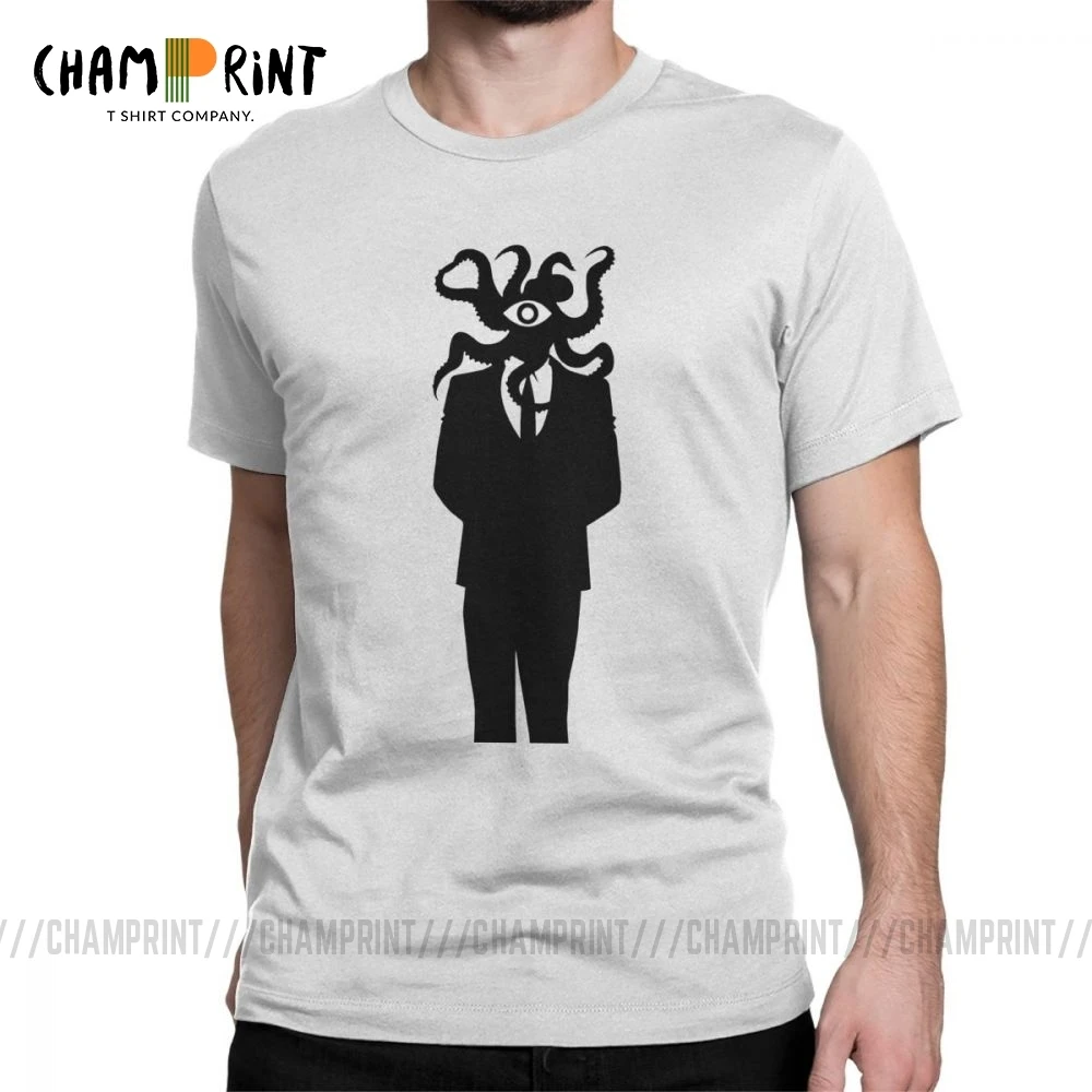 Cthulhu loveccraft футболки мужские хлопок новинка футболка с вырезом лодочкой ужас