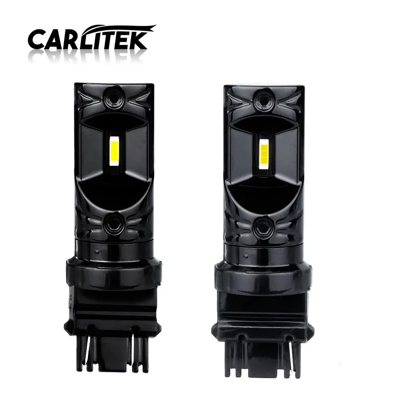 2 шт. Carlitek 2CSP 1860 Автомобильные светодиодные лампы высокой мощности 3156 P27W 3157 P27/7 W T20