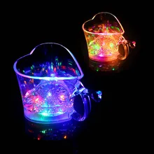7 цветов жидкая активная светодиодная чашка для выпивки для клуба на день рождения