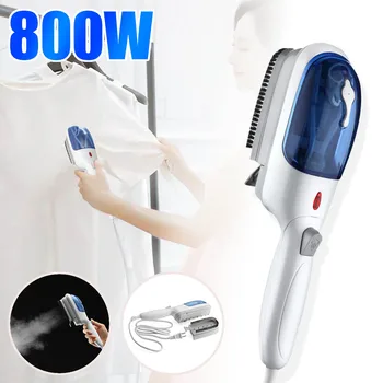 

800W 110V Portable Handheld Garment Fabric Laundry Cloth Wrinkle Brush Steamer Electric Steam Iron Steamer Eliminate Wrinkles