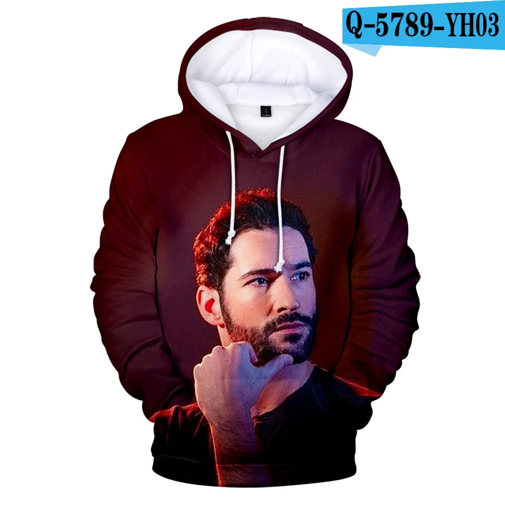 Lucifer 3D худи Lucifer Morningstar мужские/женские толстовки красивые уличные с длинным рукавом осенние женские длинные с капюшоном модные - Цвет: 3D