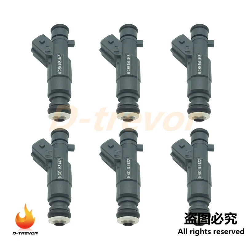 6Pcs OEM 0280155842 Fuel Injectors Nozzle For PEUGEOT 106 306 CITROEN SAXO XSARA 1.6L | Автомобили и мотоциклы