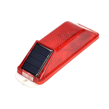 

Bridge Construction Solar Powered Balusters Night Driving Warning LED Lamp Multifunction Signal Traffic Driveways Strobe Flash