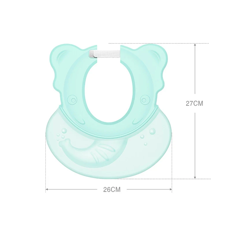 Children Waterproof Cap Safe Baby Shower Kids Bath Visor Hat Adjustable Protect Eyes Hair