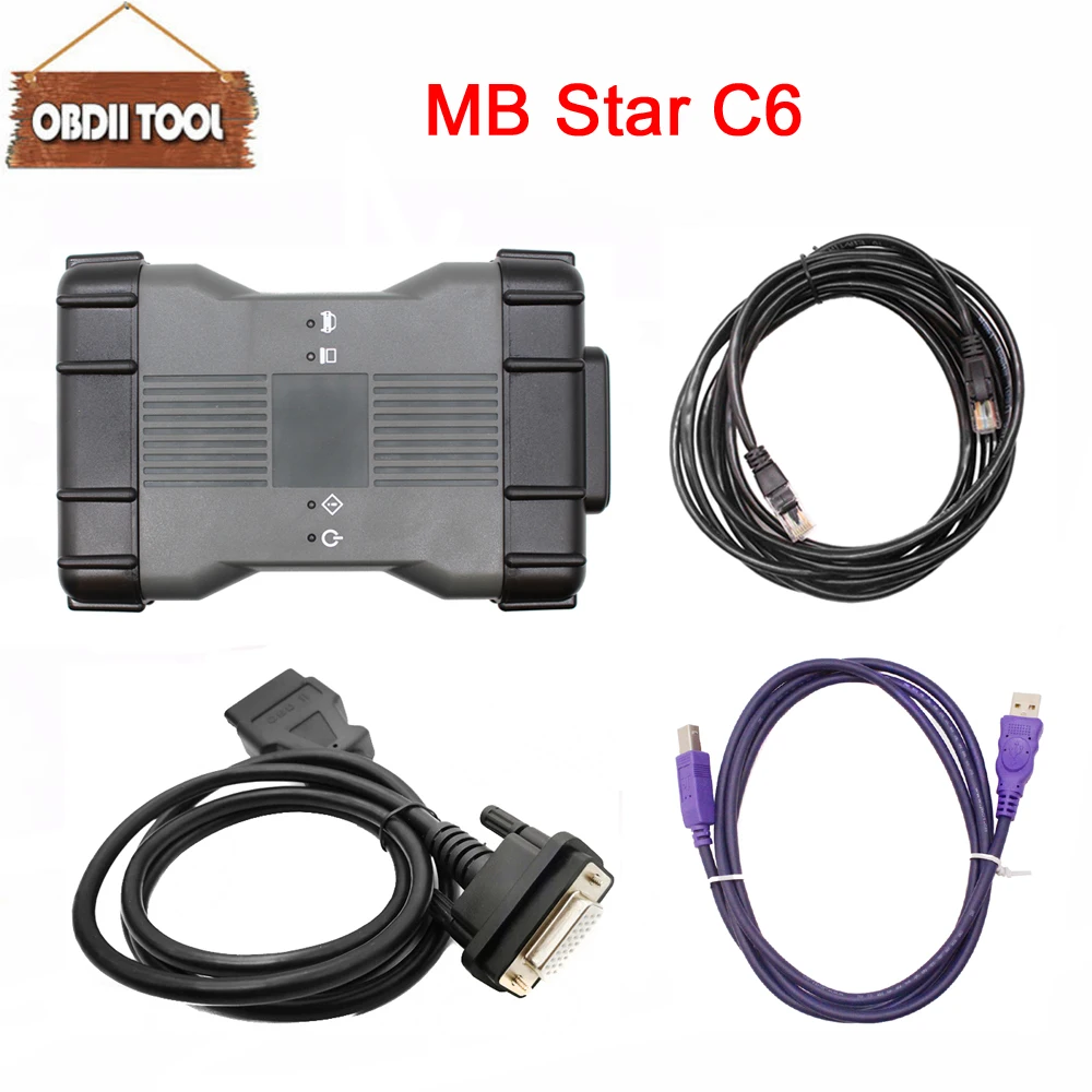 MB Star C6 Диагностика VCI SD Подключение поддержка DOIP WIFI Xen try с V2020.03 программное