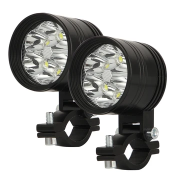 

New Motorcycle Fog Lights for All Mountain Bikes, ATVs, Motorcycles LED Driving Lamp, 6 Lamp Beads