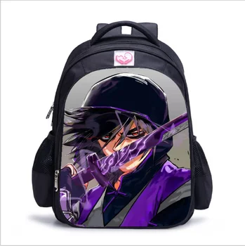 

The new assassin Wu Liuqi school bag middle and low grade anime fashion waterproof and wearable boy backpack