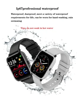 

H8 Men Women Android IOS Smart Watch Waterproof Sports Round Screen ECG Heart Rate Blood Pressure Sleep Monitor Smart Wristband