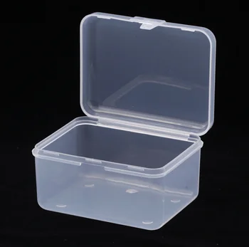 

Clamshell transparent storage box desk organizer 80*60*45MM