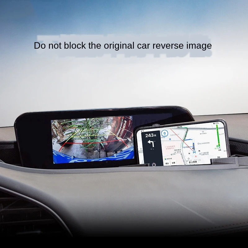 

For Mazda 3 Axela 2020 Mobile Phone Navigation Bracket Non-Slip Mat Instrument Panel
