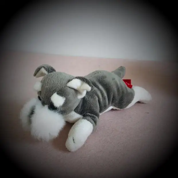 Милые немецкие плюшевые игрушки Schnauzer для собак имитация гигантского кальмара