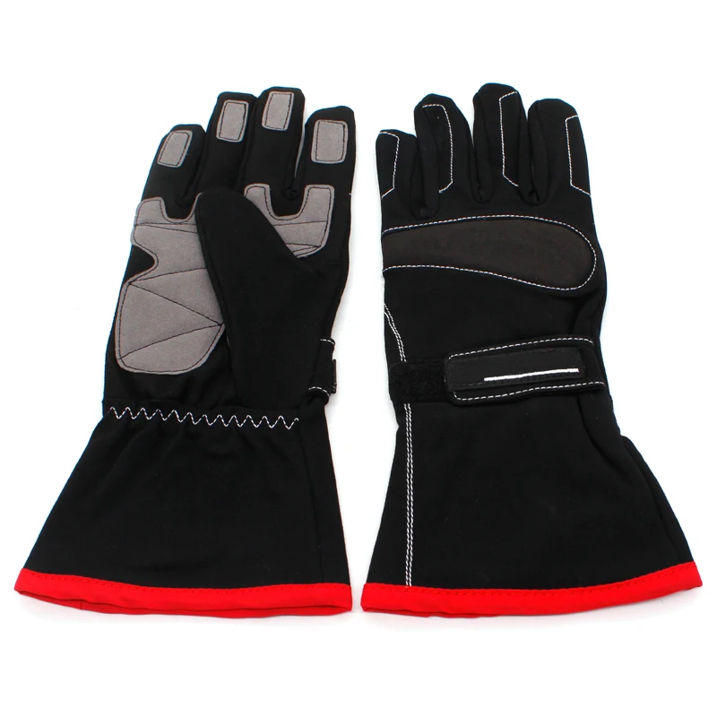 DEFT Fireproof Car Racing Suit Clothes Fit Automobile Race Clothing Full Finger Gloves Protective Racing Motocross Helmet Mask