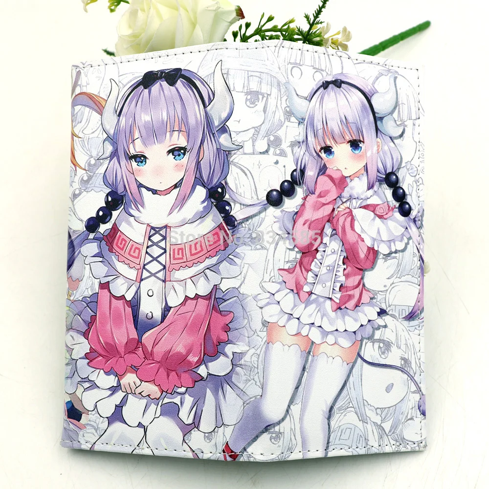 Длинный кошелек клатч Miss Kobayashi's Dragon Maid с застежкой|Кошельки| |