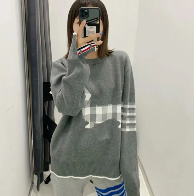 2020 Fall New Age Style Hit Color Puppy Pattern