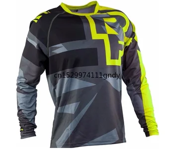

2020 White Black Mountain Downhill Jersey Man Cycling Jerseys Off-Road Motocross Jersey Shirt Cycling Racing Clothes