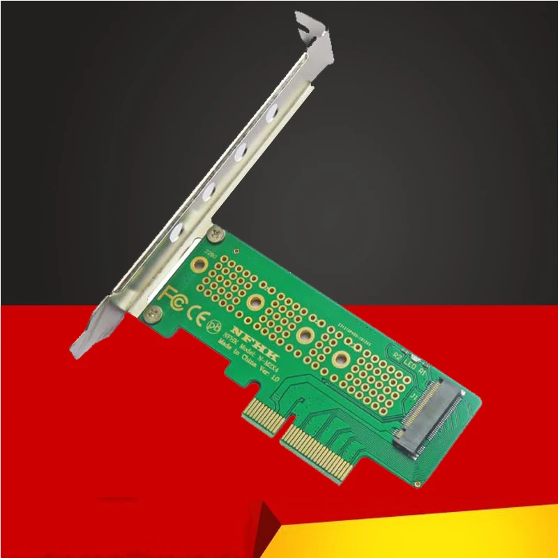 NVME M.2 SSD адаптер PCIE для M2 адаптер PCI-E 3,0X4 M.2 Накопитель SSD с протоколом NVME NGFF Riser Card Поддержка PCI Express 2230-2280 размер M2 SSD