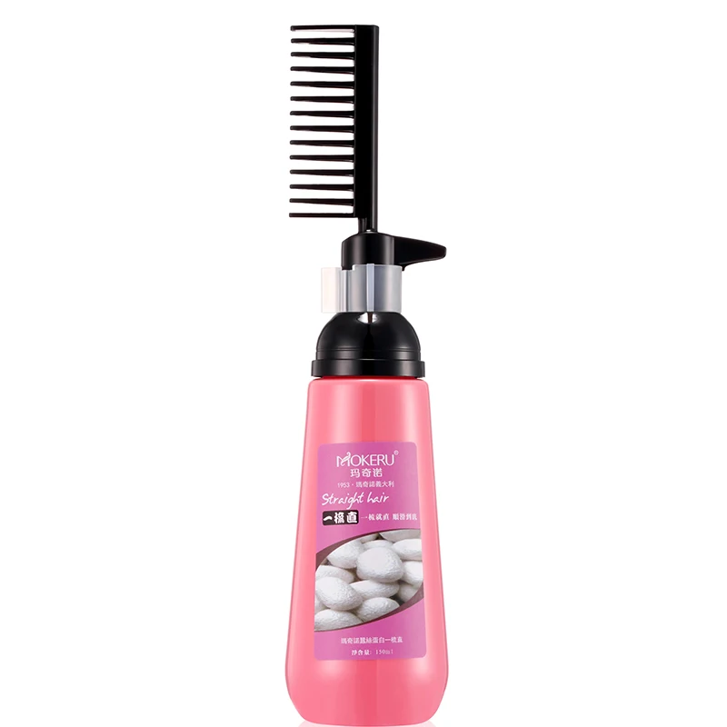 Mokeru Nourishing Fast Smoothing Collagen Hair Straightening Cream for Woman Keratin Hair Treatment Straightening
