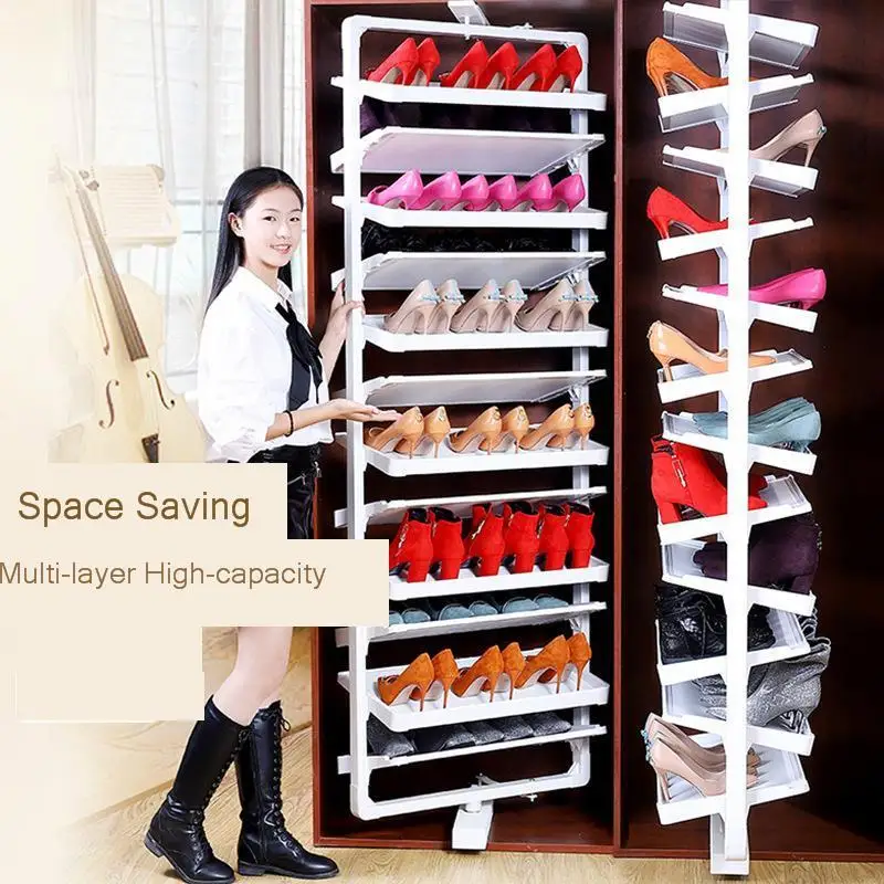 

Closet rotation shoe rack cloakroom 360-degree rotation shoe rack cloakroom shoe rack hardware accessories customization