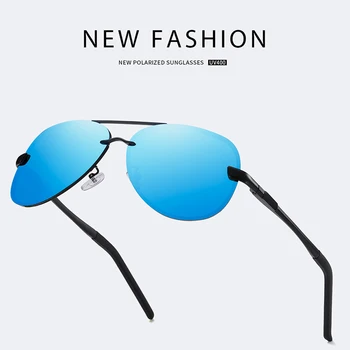 

Aluminum Magnesium Polarized Sunglasses Men Coating Mirror Glasses oculos Male Eyewear Accessories Fishing Female For Men