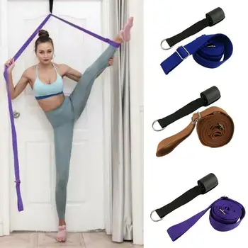 

Women Yoga Stretching Belt Lacing Belt Soft Opening Yoga Stretching Belt Bands Trainer Belt Tension Horse Yoga Belt Fitness L3J2