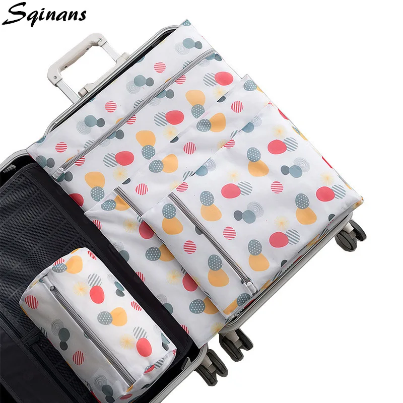 

Sqinans New Mesh Laundry Bags For Washing Machines Travel Laundry Bag Organizer Bra Washing Bag
