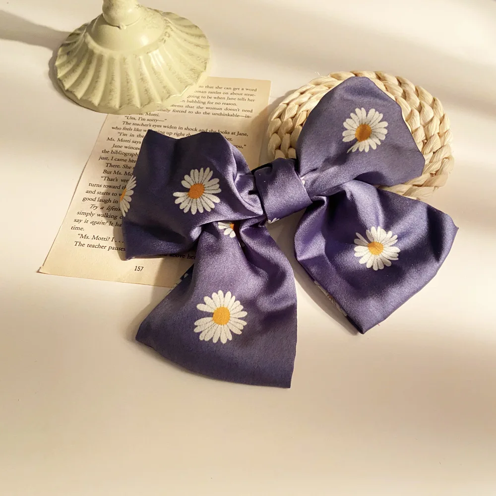 2021 Fashion Girls Retro Black Velvet Bow Hairpin Ladies Wedding Long Satin Ribbon Korean Hairpin Hair Accessories Headdress