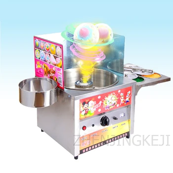 

LP-H1 Cotton Candy Machine Commercial Gas Electric Fancy Brushed Multicolored Glow Marshmallow Machine Food Processor Machinery