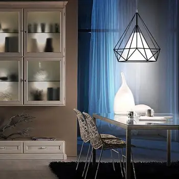 

E27 Metal Hanging Lamp Parlor Iron Ceiling Light Dreamlike Wall Lamp Chandelier Romantic Fashion Lighting Dinning Room Lights