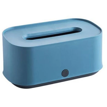

Plastic Tissue Holder Box Cover Napkin Dispenser Container Paper Storage Case for Home Office Car