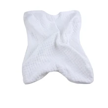 Мягкий защитный чехол для подушки из искусственного шелка, украшение для сна, комфортное спальное постельное белье для дома, не давит