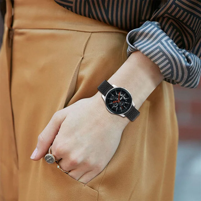Нейлоновая петля ремешок для часов сменный Браслет для samsung Galaxy Watch 42/46 мм VDX99
