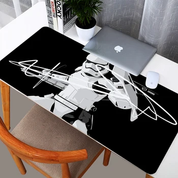 

War Star Extra Large Mouse Pad 40cmx90cm Gaming Mousepad Natural Rubber Keyboard Mat with Locking Edge