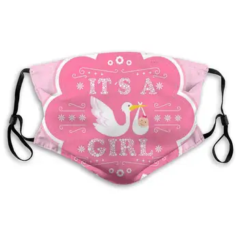 

Baby Girl Protective Mask with Gasket Disposable Water Repellent Multilayer Filter Adult Sunscreen Large Mask M