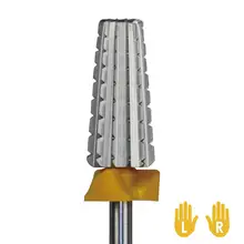 5 в 1 сверло для ногтей, размер двойной грубой-XXC, многофункциональное сверло для ногтей для электрических сверл для ногтей