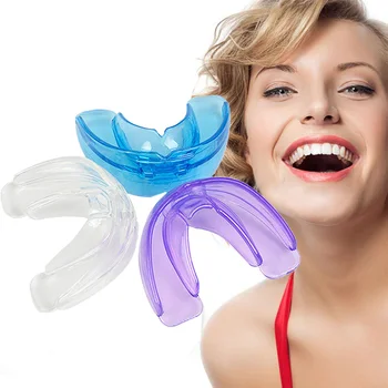 

1 Soft + 1 Hard Orthodontic Braces Silicone Dental Appliance Trainer Pro Alignment Braces Mouthpiece Teeth Straightener Retainer