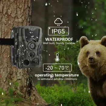 

0.3S 16MP Trail video Camera Deer Bear Hunting Cam Glow Night Vision Motion Activated profesional