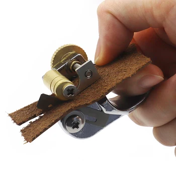 

High Quality Metal Cutter Leather Strap String Belt Cutter Ring Shape Hand Cutting Leathercraft Tools Set DIY Hand Cutting