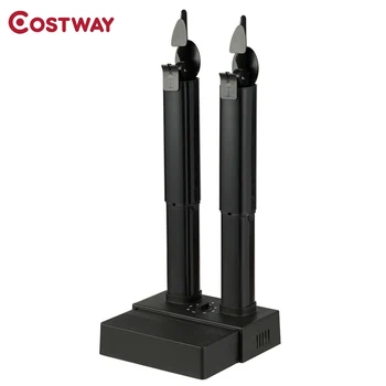 

COSTWAY Electric 2 Shoe Dryer Effective Deodorization and Sterilization Height Adjustable 3 Hour Time-setting Quick Drying