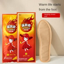 

5 Pairs Disposable Self-Heating Insoles Heating Stickers Winter Warm Foot Heating Insole Foot Warmer Pad Discount Wholesale